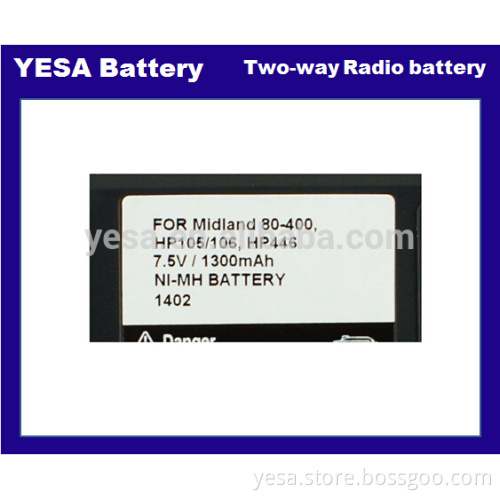 7.5V Ni-MH Two-way Radio battery for ALAN BP0513 , Fit for HP105 HP106